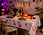 Toalha Plástica De Mesa Principal Ensanguentada Halloween - 2,60 x 1,30M - Imagem 1