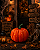 Abóbora Decoração Halloween 12cm - Imagem 1