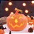 Abóbora Decorativa com LED Salém 20cm - Com Sensor de Presença Halloween - Imagem 1