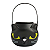 Balde Plástico Pequeno Halloween Gatinho - 15x12cm - Imagem 1
