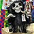 Mini Caveira com Lampião – Terror que Anda com Estilo! - Com Movimento - 40x33x12cm - Imagem 2