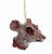 Cabeça de Rato Cortada com Sangue Halloween 11,5cm - Imagem 1