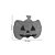 Bolsinha Abóbora Laranja de Halloween - 20,5cm - 1 unidade - Imagem 2