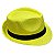 Chapéu Estilo Malandrinho Amarelo - Imagem 1