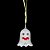 Colar Pisca Fantasminha Halloween - Imagem 1