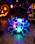 Anel de Silicone Led Colorido Aranha Piscante Halloween - 1 Unidade - Imagem 2