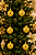 Bola De Natal Lisa Dourado Perolado 6cm - 6 Unidades - Imagem 1