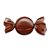 Embalagem Trufas e Bombons Lisa Marrom 15cm x 16cm - 50 Unidades - Imagem 2
