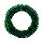 Guirlanda de Natal Festão Verde 30cm - Imagem 1