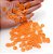 Pacote Confetes Decorativos de Abóboras Laranjas para Halloween - 10 Gramas - Imagem 1