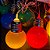 Cordão 10 Lâmpadas de Leds Pisca Colorido - Bivolt - 2 Metros - Imagem 1