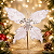 Pick Decorativo Borboleta Rosa Clara 30cm - Imagem 1