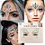 Aplique Pedrinhas Adesivas Face Gems para Rosto e Corpo Carnaval - 1 Unidade - Imagem 1