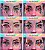 Adesivo Facial Art Decor - Modelos Soridos - 1 Cartela - Imagem 1