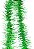 Festão de Natal Metalizado Nevado Verde - 2 Metros x 5cm - Imagem 1
