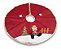 Saia Tapete De Árvore De Natal Boneco de Neve 60 Cm - Imagem 1