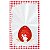 Saco Transparente Contos de Páscoa Vermelho 11cm X 19,5cm - 50 Unidades - Imagem 1