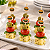 Palitos De Bambu Petiscos 12Cm Hamburguer Lanche 12 Unidades - Imagem 1