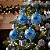 Bola Natalina Stitch 8cm - 4 Unidades - Imagem 1