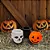 Trio Mini Balde Halloween – Abóbora, Caveira e Caldeirão | 6x8cm - Imagem 1
