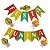 Faixa Decorativa Festa Junina Bandeirinhas – Papel Colorido para seu Arraiá - Imagem 1