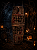 Enfeite Caixão Halloween para Pendurar 140x40cm – Decoração Assustadora - Imagem 1