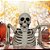 Caveira Meio Corpo com LED – Enfeite Decorativo Halloween | Luz Macabra - Imagem 3