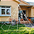 Teia de Aranha Triangular para Decoração Halloween – 5 x 4,8 metros - Imagem 1