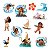 Aplique Mini Personagem Moana – Regina Festas | 12 Unidades - Imagem 1