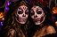 Adesivo Facial Halloween – Transforme Seu Rosto em Uma Fantasia Assustadora! - Sortidos - 1 Cartela - Imagem 1