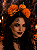 Tiara Halloween Abóbora - Imagem 1