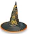 Chapéu de Bruxa Tradicional com Teia de Aranha – Halloween e Fantasias - Imagem 1