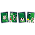 Quadros Decorativos Futebol – Festcolor (4 unidades) - Imagem 1