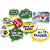 Kit Placas “Apaixonados por Futebol” – Festcolor (9 unidades) - Imagem 1