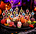 Palito para Petisco Olhos Halloween – 12 Unidades - Imagem 1