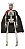 Esqueleto Diabinho com Chifres – Enfeite de Halloween 40cm - Imagem 1