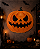 Painel Decorativo Halloween Abóbora Gigante em EVA 3D – 52x62cm - Imagem 1