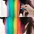 Pinta Cabelo em Giz – Cores Temporárias para Fantasias e Festas - Laranja - 1 Unidade - Imagem 1