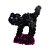 Enfeite Halloween Gato Preto Decorativo com Base - Imagem 1
