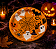 Prato de Papel Halloween Boo 18cm – Pacote com 10 Unidades - Imagem 1