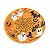 Prato de Papel Halloween Boo 18cm – Pacote com 10 Unidades - Imagem 1