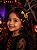 Presilha Laço Halloween Abóbora – 1 Unidade - Imagem 1