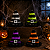 Chapéu de Bruxa Metaloide com Fivela – Cores Sortidas - Fantasia de Halloween - 1 Unidade - Imagem 1