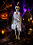 Esqueleto Halloween Noiva Cadáver 40cm - Imagem 1