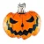 Balão Metalizado Halloween Abóbora 75cm – Decoração Dia das Bruxas - Flutua com Gás Hélio - Imagem 1