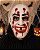 Máscara Fuzilado com Capuz – Fantasia de Terror para Halloween - Imagem 1
