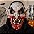 Máscara Monstro Carnívoro com Capuz – Fantasia Aterrorizante para Halloween, Carnaval e Festas à Fantasia - Imagem 1
