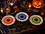Prato de Papel Halloween Olho 18cm - 10 Unidades - Imagem 1