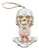 Mini Esqueleto Vela com Luz – 11cm - 1 Unidade - Imagem 1