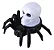 Vela Led Aranha Caveira Halloween – 1 Unidade - Imagem 1